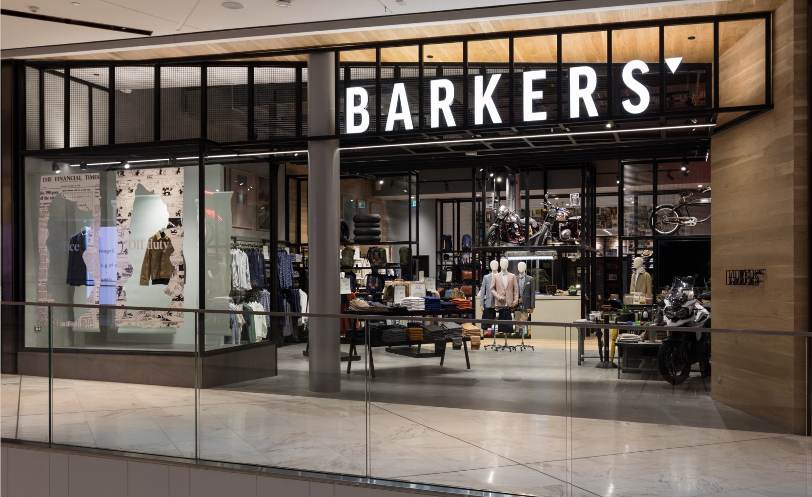Barkers Menswear – Commercial Bay